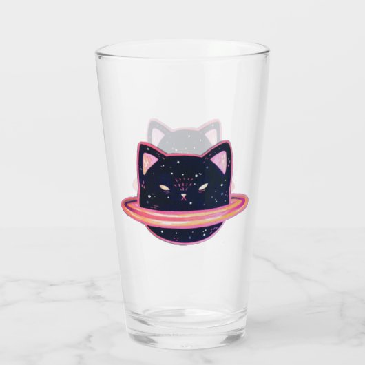 Verre de chat planétaire (Dos)