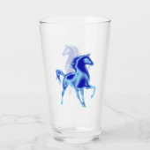 Verre de Cheval Bleu (Dos)