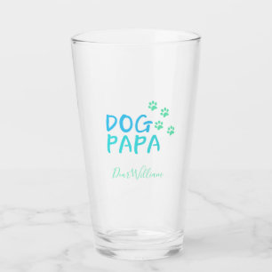 Verre de chien moderne Papa