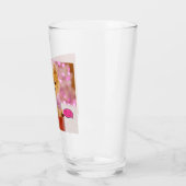 Verre de chiot Pomeranian mignon (Gauche)