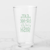 Verre de citation de la Saint Patrick (Dos)
