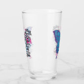 Verre de citation papillon motivationnel (Gauche)