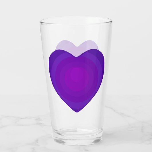 Verre de coeur pourpre (Dos)
