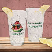 Verre de dessin de pastèque