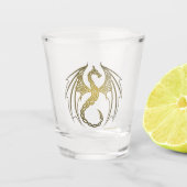 Verre de dragon celtique (Devant)