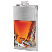 Verre de flacon de whisky (Gauche)