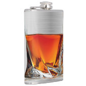 Verre de flacon de whisky (Droite)