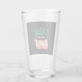 Verre De grandes choses attendent (Dos)