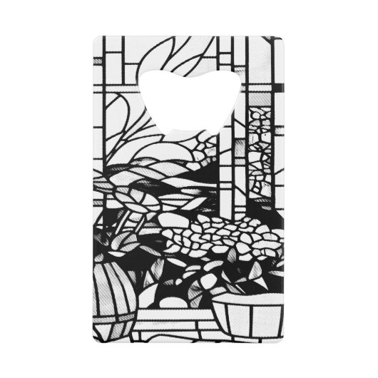 Verre de jardin coloré (Devant)
