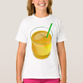Verre De Juice Girls T-Shirt (Devant)