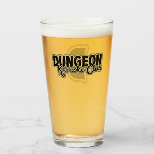 Verre de karaoké de donjon (Devant (rempli))