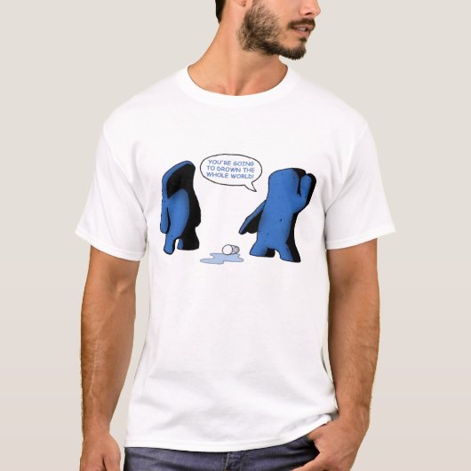 Verre de Knox outre de T-shirt de l'eau (Devant)