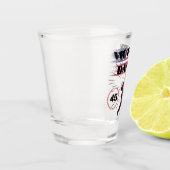 Verre de la danse victorieuse du président Trump (Gauche)