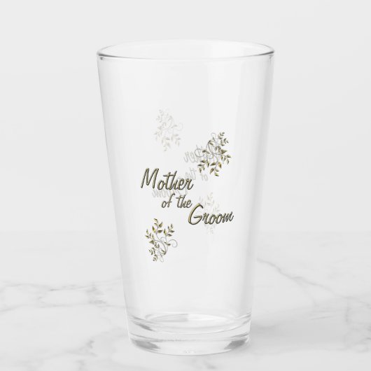 Verre de la Mère du Marié (Devant)
