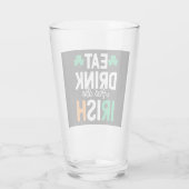 Verre de la Saint Patrick (Dos)