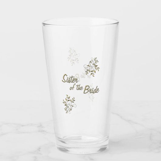 Verre de la sœur de la mariée (Devant)