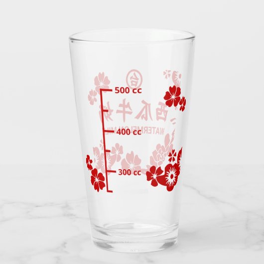 Verre de lait de pastèque (Dos)