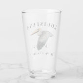 Verre de l'état du Pélican 1812 (Dos)