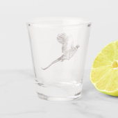 Verre de levage de faisan à anneaux (Dos)