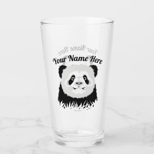 Verre de l'ours de Panda (Dos)