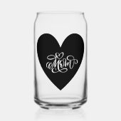 Verre de maman au coeur (Recto)