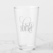 Verre de mariée (modèle 3) (Dos)