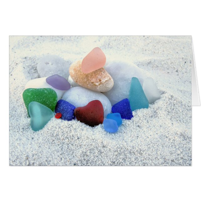 Verre de mer agrafé (Devant horizontal)