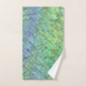 verre de mer atomique : ensemble de serviettes de  (Serviette à main)