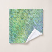 verre de mer atomique : ensemble de serviettes de  (Gant de toilette)