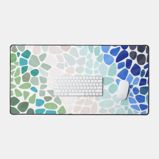 Verre de mer coloré (Clavier et souris)