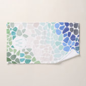 Verre de mer coloré (Serviette à main)