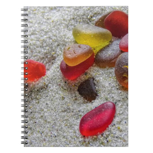 Verre de mer rouge - carnet (Devant)