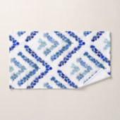 Verre de mer - Treeometric - bleu (Serviette à main)