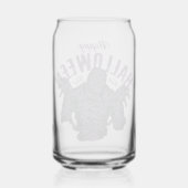 Verre de momie d'Halloween - Éffrayant violet (Verso)