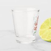 Verre de Noël amusant (Gauche)