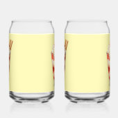 Verre de parfait aux fraises (Gauche)