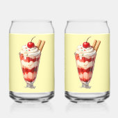 Verre de parfait aux fraises (Verso)