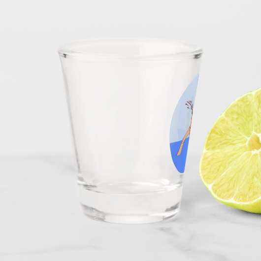 Verre de pêche (Gauche)