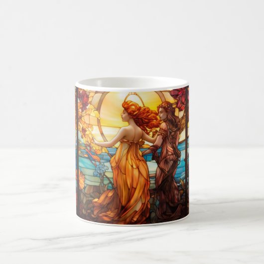 Verre de peinture version 17 Mug (Centre)