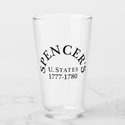 Verre de pinte (Devant)