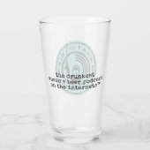 Verre de pinte de HTWOW (Dos)