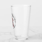 Verre de pinte de Noël de cerf de buffle (Gauche)