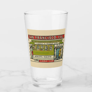 Verre de pinte de voyage de San Francisco