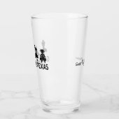Verre de pinte du Texas de yoga de chèvre (Gauche)