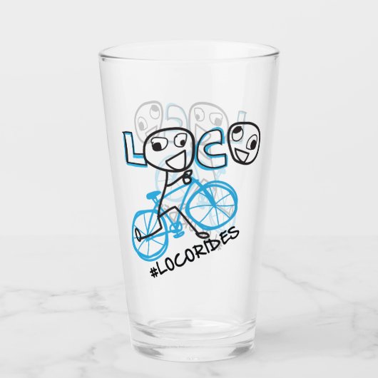 Verre de pinte LOCORides (Devant)