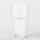 Verre de piste du croissant de capitaux (Dos)
