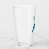 Verre de poisson bleu (Droite)