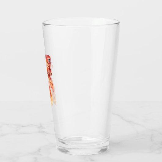 Verre de poisson d'or (Gauche)