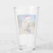 Verre de porc père Noël (Dos)