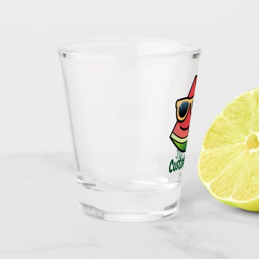 Verre de prise de vue de la pastèque (Gauche)